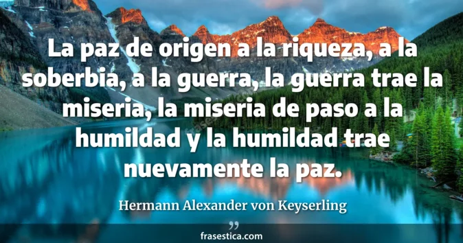 Cita de Hermann Alexander von Keyserling
