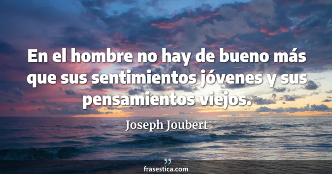 Cita de Joseph Joubert