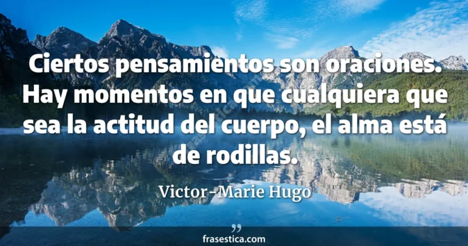 Cita de Victor-Marie Hugo
