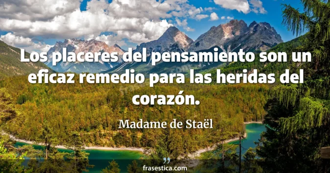 Cita de Madame de Staël