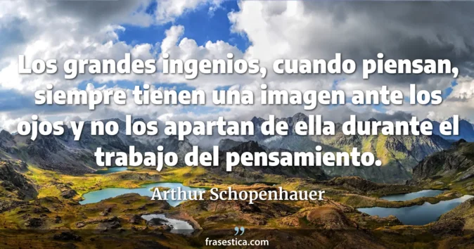 Cita de Arthur Schopenhauer