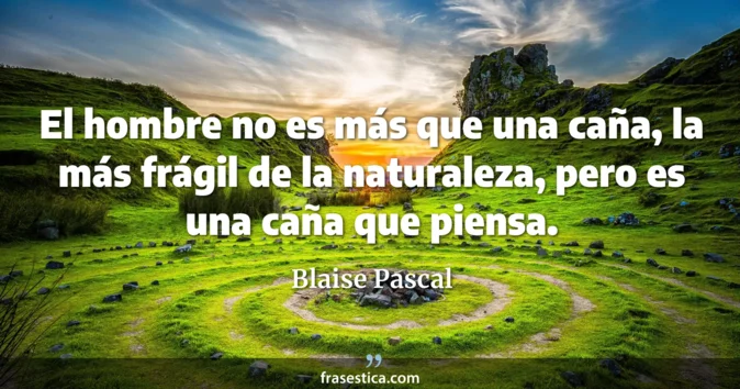 Cita de Blaise Pascal