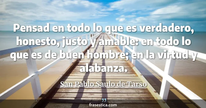 Cita de San Pablo Saulo de Tarso
