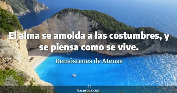 Cita de Demóstenes de Atenas