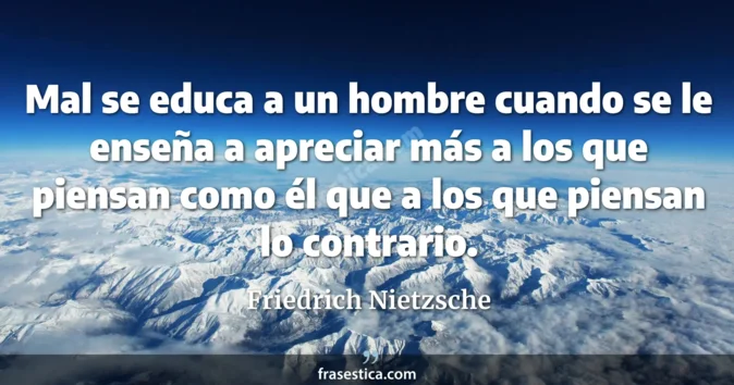 Cita de Friedrich Nietzsche