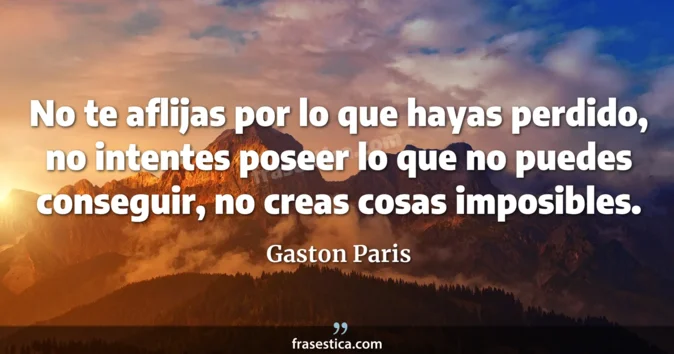 Cita de Gaston Paris