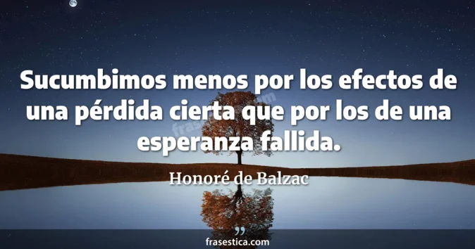 Cita de Honoré de Balzac