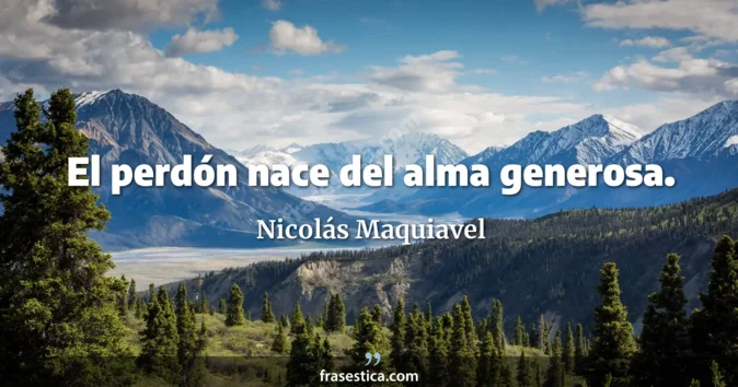 Cita de Nicolás Maquiavel