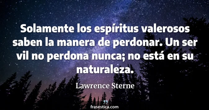 Cita de Lawrence Sterne