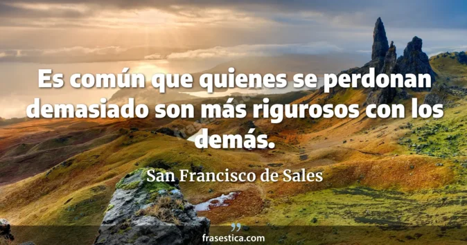 Cita de San Francisco de Sales