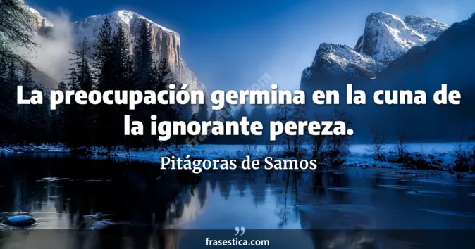 Cita de Pitágoras de Samos