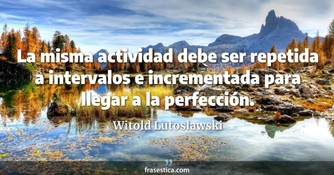 Cita de Witold Lutoslawski