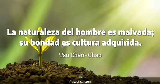 Cita de Tsu Chen-Chao