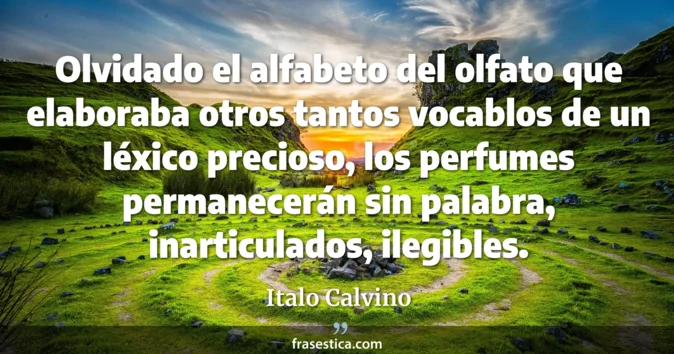 Cita de Italo Calvino
