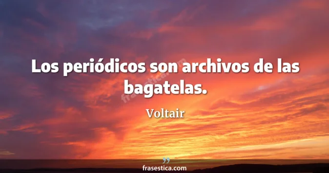 Cita de Voltair