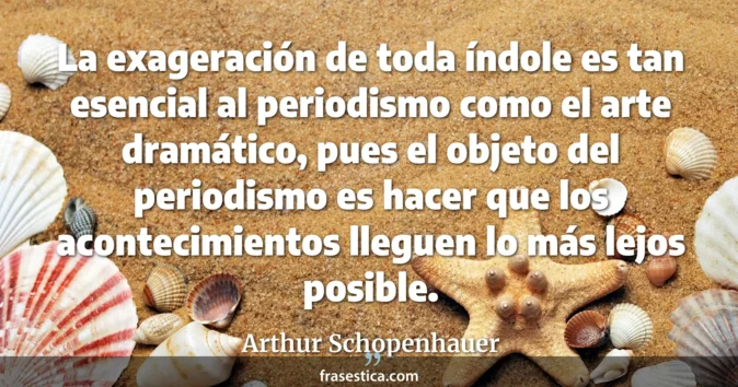 Cita de Arthur Schopenhauer