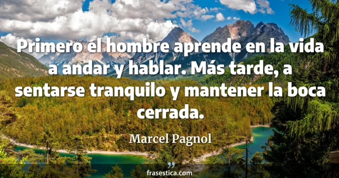 Cita de Marcel Pagnol