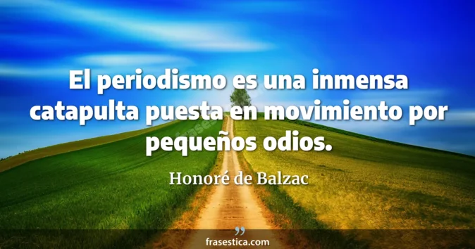 Cita de Honoré de Balzac
