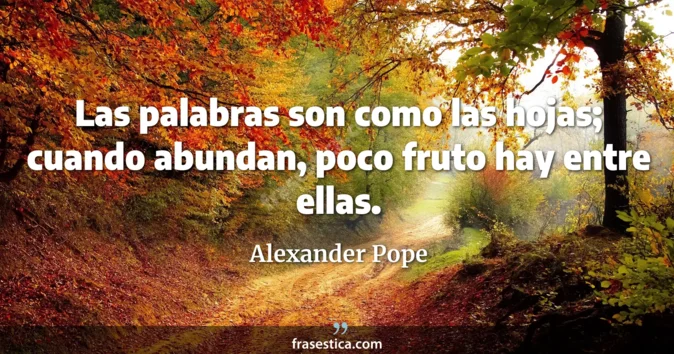 Cita de Alexander Pope