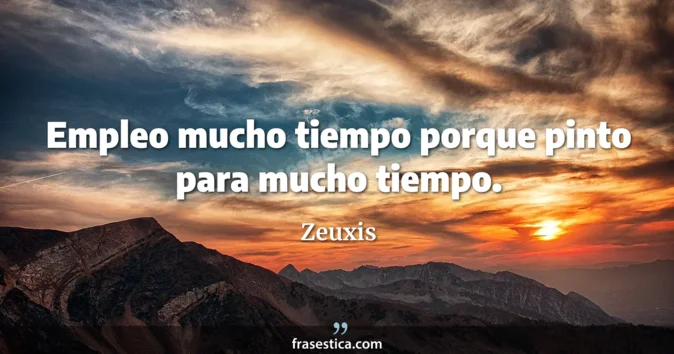 Cita de Zeuxis