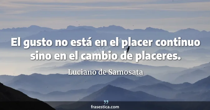 Cita de Luciano de Samosata