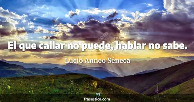 Cita de Lucio Anneo Séneca