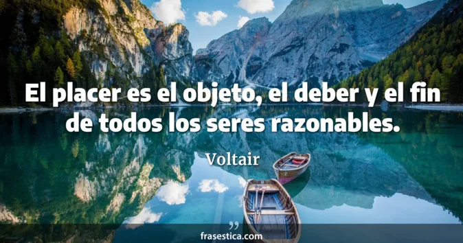 Cita de Voltair