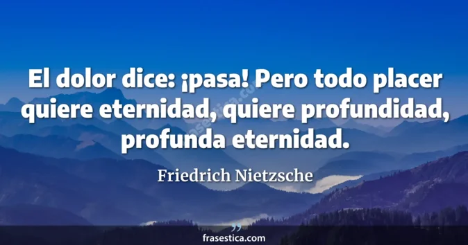Cita de Friedrich Nietzsche
