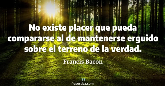 Cita de Francis Bacon