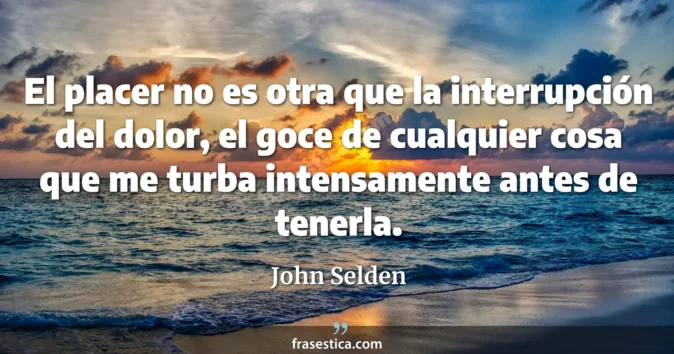 Cita de John Selden