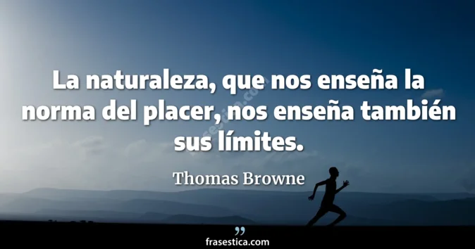 Cita de Thomas Browne
