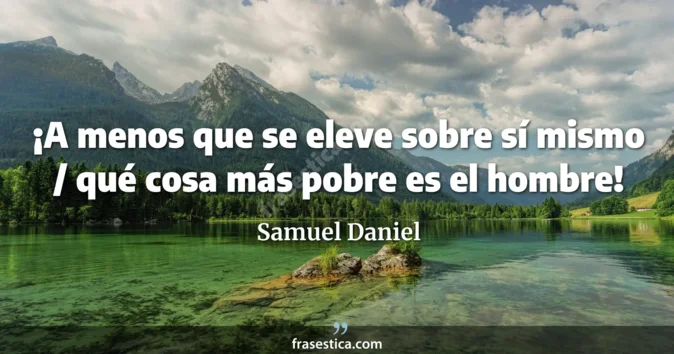 Cita de Samuel Daniel