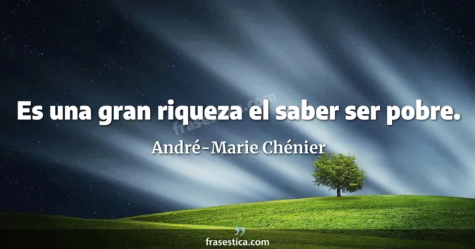 Cita de André-Marie Chénier