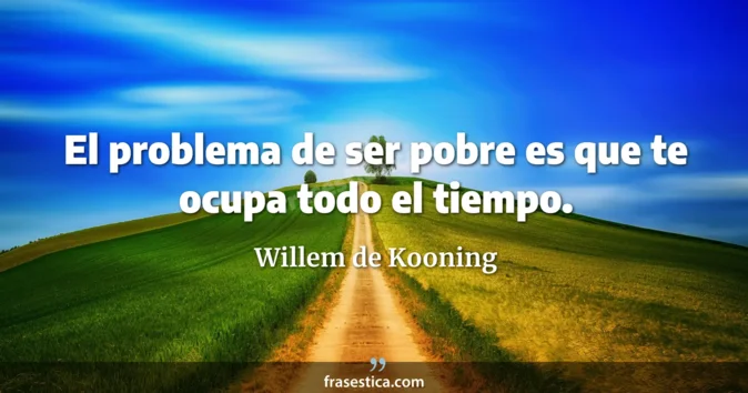 Cita de Willem de Kooning