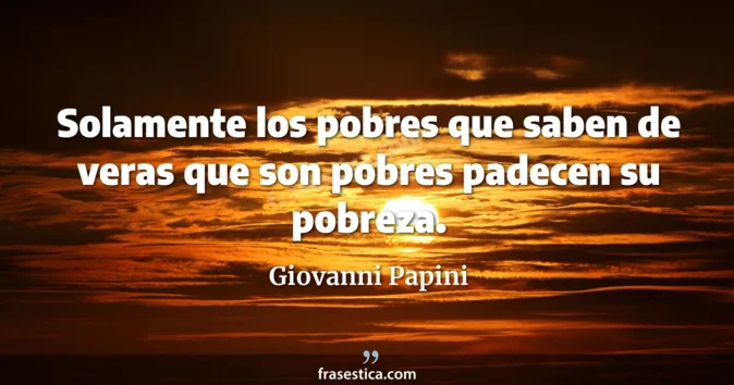 Cita de Giovanni Papini