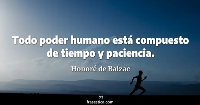 Cita de Honoré de Balzac
