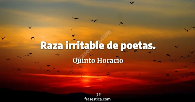 Cita de Quinto Horacio