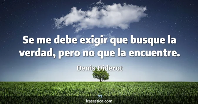 Cita de Denis Diderot