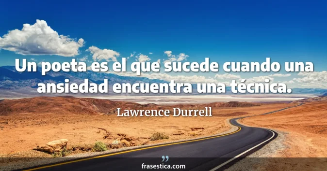 Cita de Lawrence Durrell