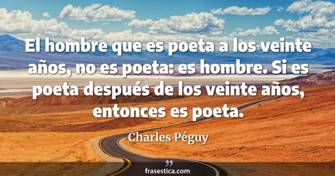 Cita de Charles Péguy