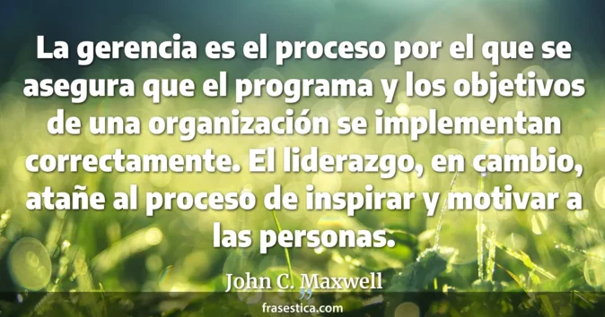 Cita de John C. Maxwell