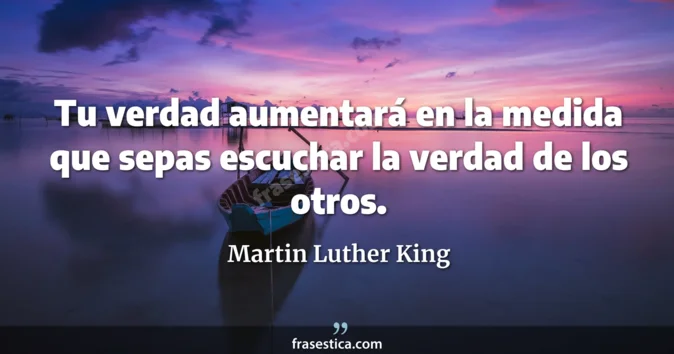 Cita de Martin Luther King