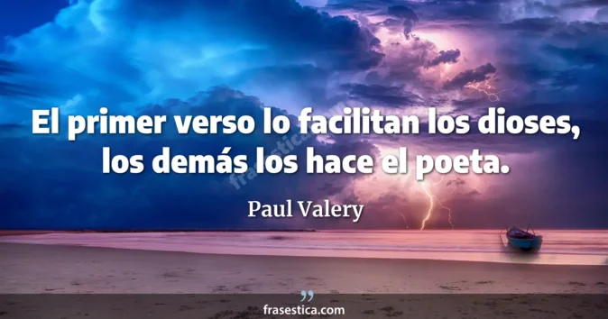 Cita de Paul Valery