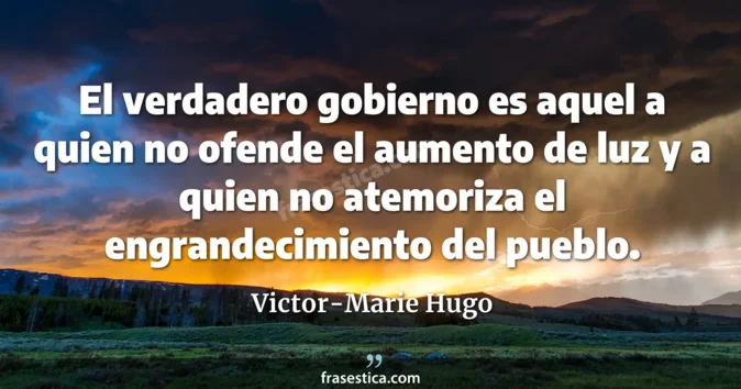 Cita de Victor-Marie Hugo