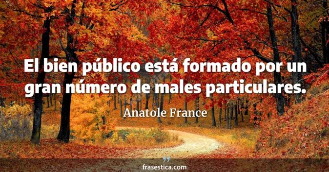 Cita de Anatole France