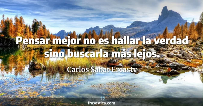 Cita de Carlos Sabat Ercasty