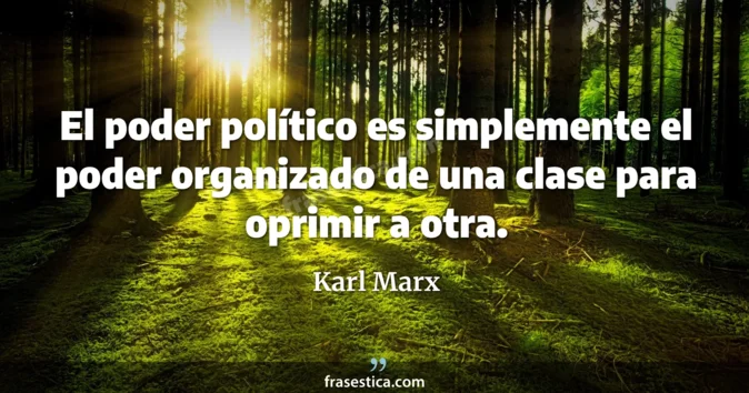 Cita de Karl Marx
