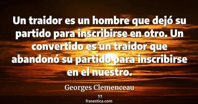 Cita de Georges Clemenceau