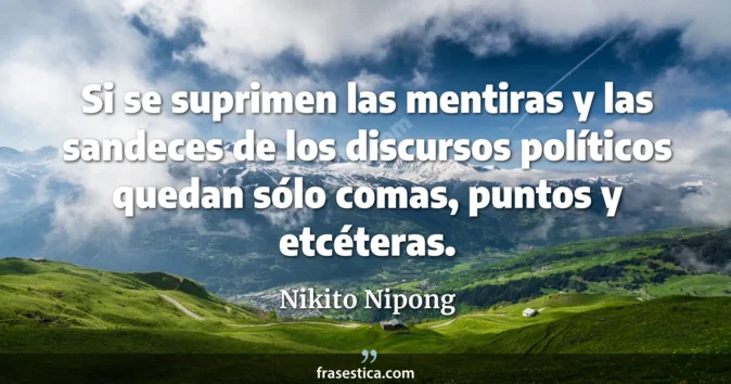 Cita de Nikito Nipong