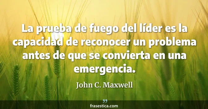 Cita de John C. Maxwell